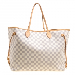 Louis Vuitton Damier Azur Canvas Neverfull GM Bag
