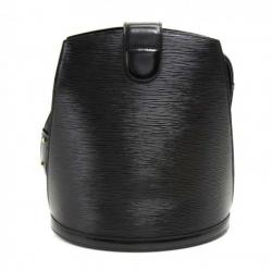 مملوكة مسبقًا حقيبة لوي فيتون كلوني جلد أيبي أسود