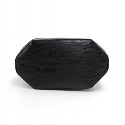 مملوكة مسبقًا حقيبة لوي فيتون ساك دبول جلد أيبي سوداء