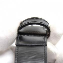 مملوكة مسبقًا حقيبة لوي فيتون ساك دبول جلد أيبي سوداء