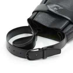 مملوكة مسبقًا حقيبة لوي فيتون ساك دبول جلد أيبي سوداء