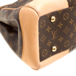 مملوكة مسبقًا حقيبة لوي فيتون بفرلي كانفاس مونوغرامية GM