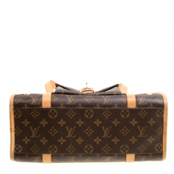 Pre Owned حقيبة لوي فيتون دوغ كارير PM ساك باكستر كانفاس مونوغرامي