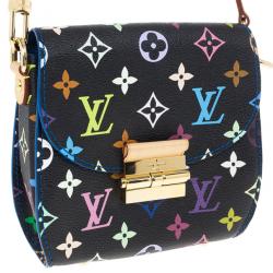 Pre Owned Louis Vuitton Multicolore Monogram 'Heartbreaker' Clutch