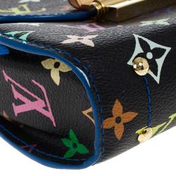 Pre Owned Louis Vuitton Multicolore Monogram 'Heartbreaker' Clutch