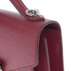 Pre Owned Louis Vuitton Fushia Epi Monceau BB