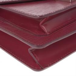 Pre Owned Louis Vuitton Fushia Epi Monceau BB