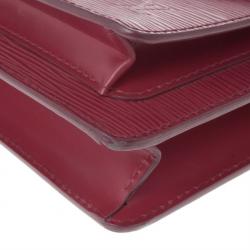 Pre Owned Louis Vuitton Fushia Epi Monceau BB