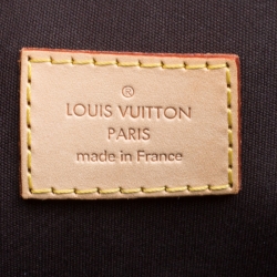 Pre Owned Louis Vuitton Amarante Monogram Vernis Alma GM Bag