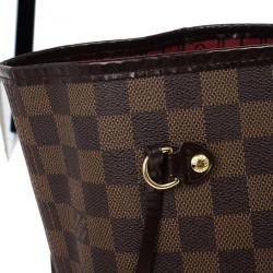 Pre Owned Louis Vuitton Damier Ebene Neverfull GM Tote