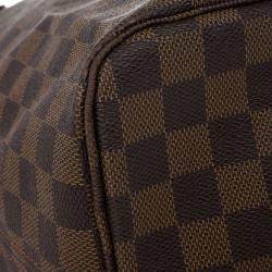 Pre Owned Louis Vuitton Damier Ebene Neverfull GM Tote