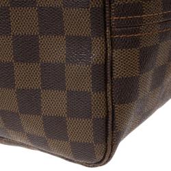 Pre Owned Louis Vuitton Damier Ebene Neverfull GM Tote