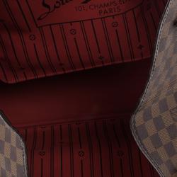 Pre Owned Louis Vuitton Damier Ebene Neverfull GM Tote