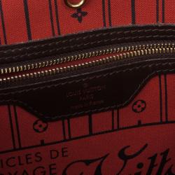Pre Owned Louis Vuitton Damier Ebene Neverfull GM Tote