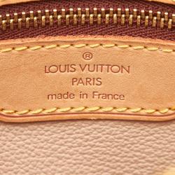 Pre Owned Louis Vuitton Monogram Canvas Petit Bucket Bag