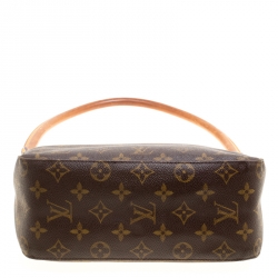 Pre Owned Louis Vuitton Monogram Canvas Looping MM Bag