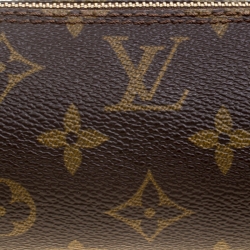Pre Owned Louis Vuitton Monogram Canvas Trousse Ronde 20 Case
