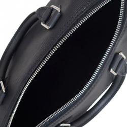 Pre Owned Louis Vuitton Noir Epi Leather Speedy 35 Bag