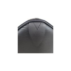 Pre Owned Louis Vuitton Noir Epi Leather Speedy 35 Bag