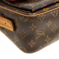 Pre Owned حقيبة لوي فيتون فيفا سيت كانفاس مونوغرامي MM