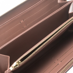 Louis Vuitton Noisette Monogram Vernis Zippy Wallet