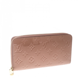Louis Vuitton Noisette Monogram Vernis Zippy Wallet