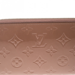 Louis Vuitton Noisette Monogram Vernis Zippy Wallet
