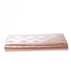 Louis Vuitton Noisette Monogram Vernis Zippy Wallet