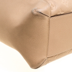 Pre Owned Louis Vuitton Dune Empriente Leather Bagatelle Bag