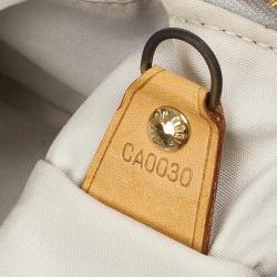 Pre Owned Louis Vuitton Encre Monogram Mini Lin Josephine GM Satchel