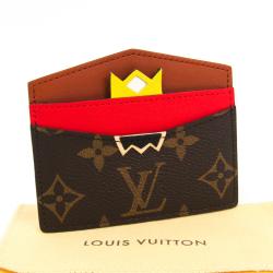مملوكة مسبقًا Louis Vuitton Monogram Canvas Tribal Mask Card Holder