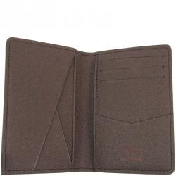 Pre Owned Louis Vuitton Damier Ebene Canvas Pocket Organizer