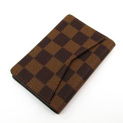 Pre Owned Louis Vuitton Damier Ebene Canvas Pocket Organizer