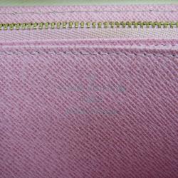 Pre Owned Louis Vuitton White Monogram Multicolore Zippy Wallet