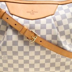 Pre Owned Louis Vuitton Damier Azur Canvas Siracusa MM Bag
