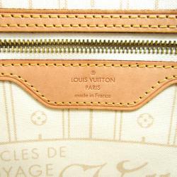 Louis Vuitton Damier Azur Canvas Neverfull MM Bag