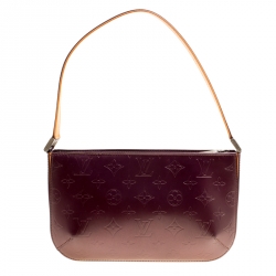 مملوكة مسبقًا حقيبة لوي فيتون مات فاولر ذهبي مونوغرامي