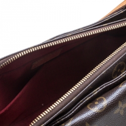 Pre Owned حقيبة لوي فيتون فيفا سيت كانفاس مونوغرامي MM