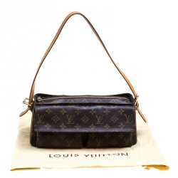 Pre Owned حقيبة لوي فيتون فيفا سيت كانفاس مونوغرامي MM