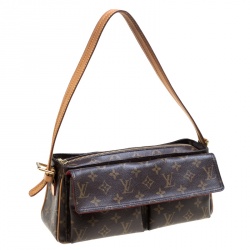 Pre Owned حقيبة لوي فيتون فيفا سيت كانفاس مونوغرامي MM