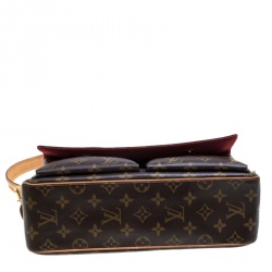 Pre Owned حقيبة لوي فيتون فيفا سيت كانفاس مونوغرامي MM