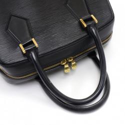 مملوكة مسبقًا حقيبة لوي فيتون سابلون جلد أيبي سوداء