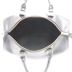 Pre Owned Louis Vuitton Noir Epi Leather Speedy 30 Bag