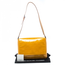 Pre Owned Louis Vuitton Mango Monogram Vernis Thompson Street Bag