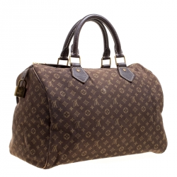 Pre Owned Louis Vuitton Fasain Monogram Canvas Speedy 30