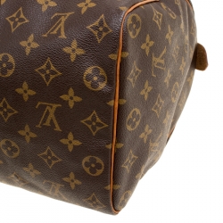 Pre Owned Louis Vuitton Monogram Canvas Speedy 35
