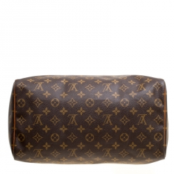 Pre Owned Louis Vuitton Monogram Canvas Speedy 35