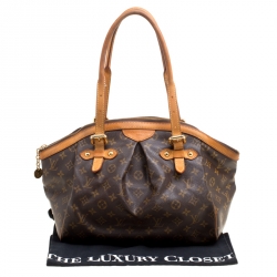 مملوكة مسبقًا حقيبة لوي فيتون تيفولي كانفاس مونوغرامي GM