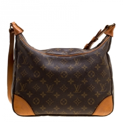 Pre Owned Louis Vuitton Monogram Canvas Boulogne Bag