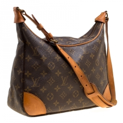Pre Owned Louis Vuitton Monogram Canvas Boulogne Bag